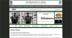Desktop Screenshot of illinoisbassnation.com